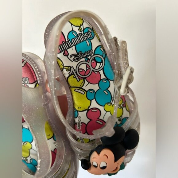 Mini Melissa Cartoon Mouse Jelly Shoes Kid Sandals Shoes US8 - Picture 5 of 9